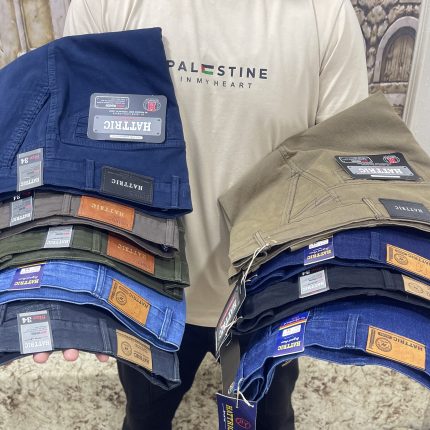 مجموعة الوان من الهاتريك الملمس الناعم جيب شق